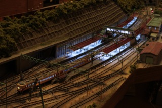 485系 鳥海 夜の水上駅 2